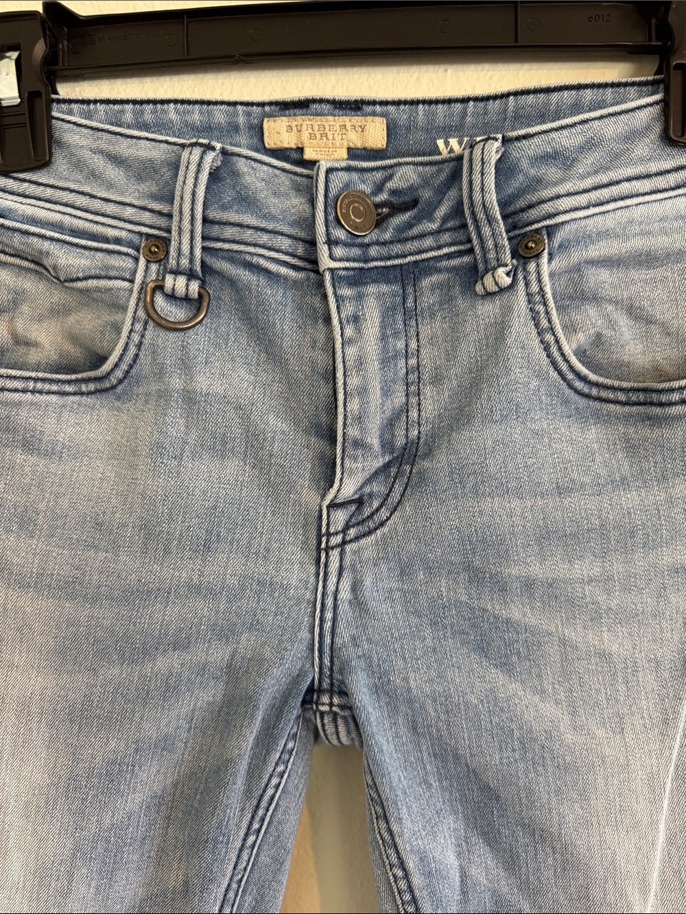 Burberry Light Blue Skinny Jeans